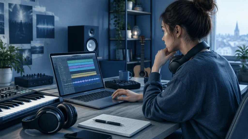 Học sản xuất âm nhạc miễn phí trực tuyến: Demo, Bài học và Thử thách Remix