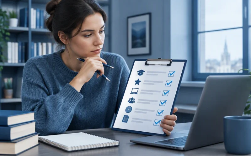 how to evaluate an online course